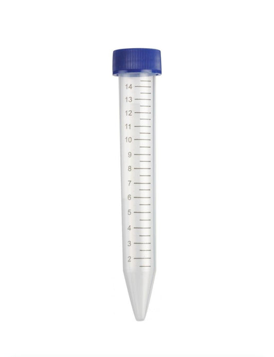 10stk - 15 ml testrør - sterile & autoklavbare
